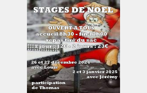 Stages de Nöel