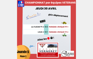 championnat vétérans Ph2 J5