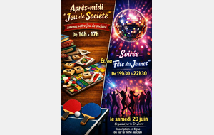 Animation Jeux de société et fête des jeunes