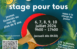 stage Loisir pour tous