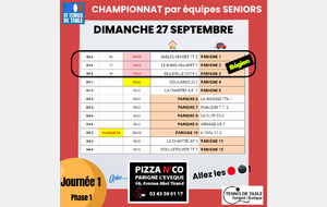 Championnat par équipe seniors régional