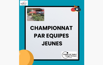 Retour J1 championnat jeunes